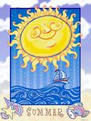 Summer Sun Flag