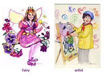 fairy and artist
